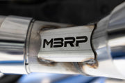 MBRP S46203CF - 2022-Up Audi S3 Armor Pro 3 Inch Cat-Back Exhaust System with Quad Carbon Fiber Tips, Valve Delete MBRP