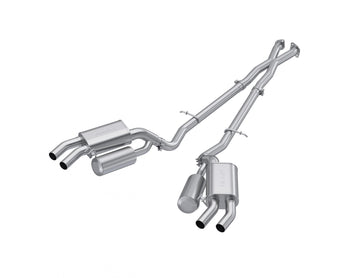 MBRP S4704AL - Kia 2.5 Inch Cat Back Exhaust System Dual Rear Exit For 18-21 Kia Stinger 3.3L RWD/AWD Armor Lite MBRP 1