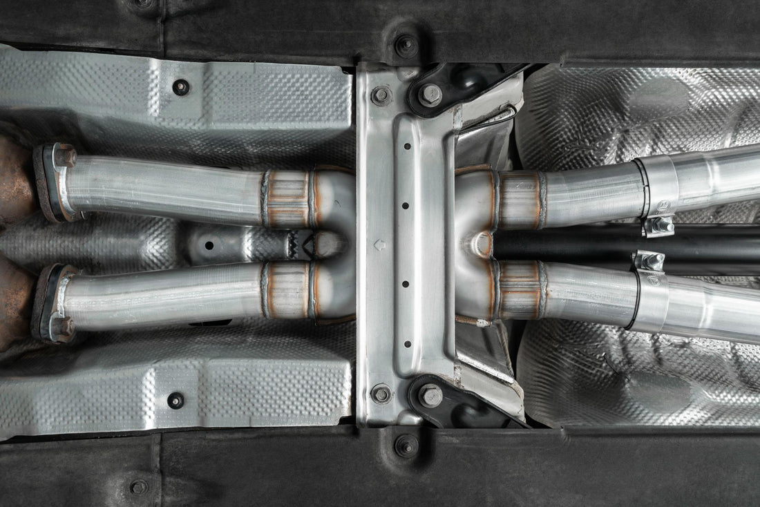 MBRP S4704AL - Kia 2.5 Inch Cat Back Exhaust System Dual Rear Exit For 18-21 Kia Stinger 3.3L RWD/AWD Armor Lite MBRP 2