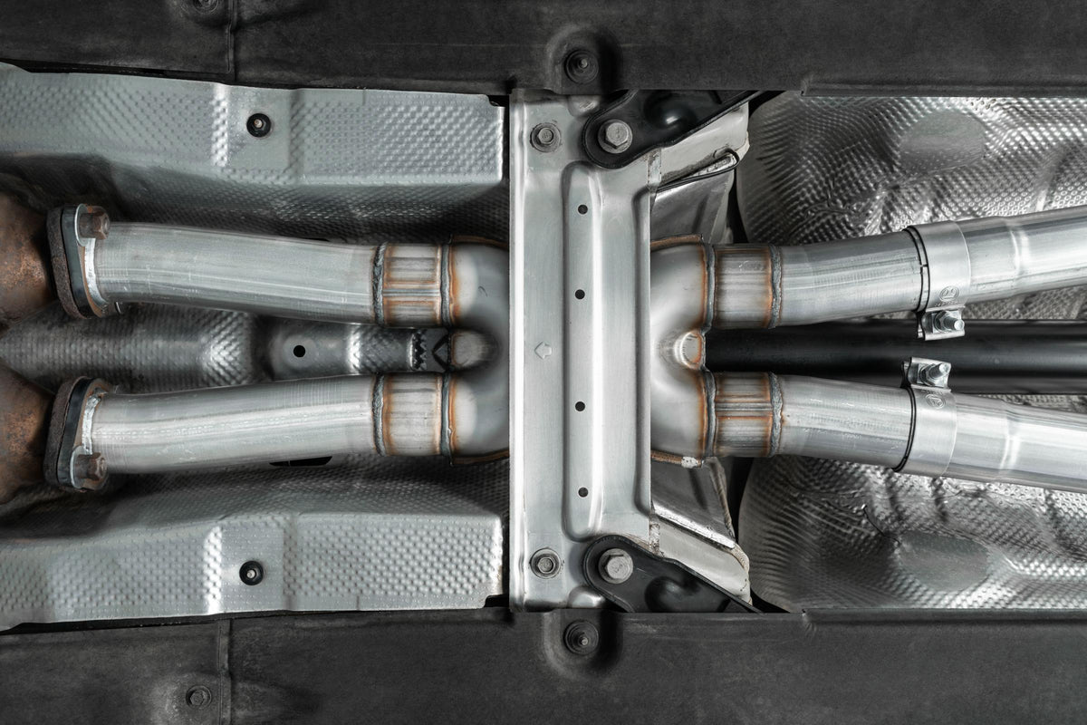 MBRP S4704AL - Kia 2.5 Inch Cat Back Exhaust System Dual Rear Exit For 18-21 Kia Stinger 3.3L RWD/AWD Armor Lite MBRP 2
