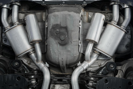 MBRP S4704AL - Kia 2.5 Inch Cat Back Exhaust System Dual Rear Exit For 18-21 Kia Stinger 3.3L RWD/AWD Armor Lite MBRP 3