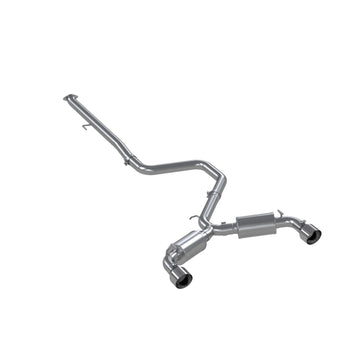 MBRP S4706AL - 3 inch Cat-Back Dual Split Rear (2) 5 inch OD Tips Included 19-22 Hyundai Veloster N Aluminized Steel MBRP 1