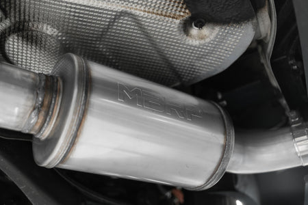 MBRP S4706AL - 3 inch Cat-Back Dual Split Rear (2) 5 inch OD Tips Included 19-22 Hyundai Veloster N Aluminized Steel MBRP 4