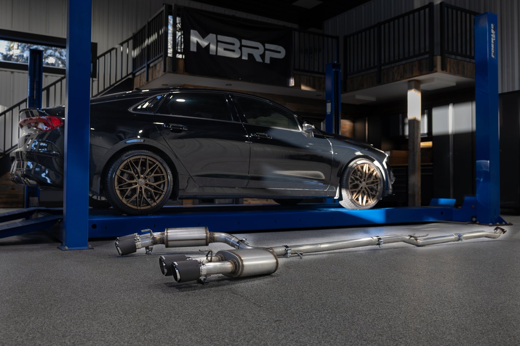 MBRP S47163CF - Exhaust System Kit