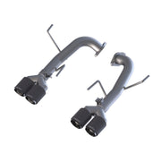 MBRP S48013CF - Subaru 2.5 Inch Axle Back Dual Split Rear-Quad Carbon Fiber Tips For 11-21 Subaru Impreza WRX Armor Pro MBRP