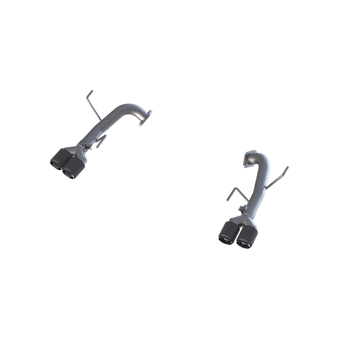 MBRP S48013CF - Subaru 2.5 Inch Axle Back Dual Split Rear-Quad Carbon Fiber Tips For 11-21 Subaru Impreza WRX Armor Pro MBRP