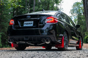 MBRP S48013CF - Subaru 2.5 Inch Axle Back Dual Split Rear-Quad Carbon Fiber Tips For 11-21 Subaru Impreza WRX Armor Pro MBRP