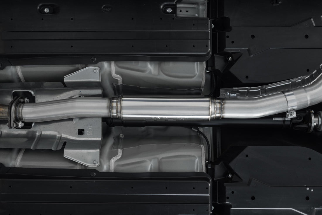 MBRP S4802304 - Subaru 3 Inch Cat Back Exhaust System Dual Split Rear-Quad Tips For 11-21 Subaru Impreza WRX Armor Pro MBRP