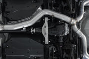 MBRP S4802304 - Subaru 3 Inch Cat Back Exhaust System Dual Split Rear-Quad Tips For 11-21 Subaru Impreza WRX Armor Pro MBRP