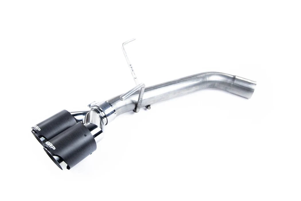 MBRP S48023CF Armor Pro 3 Inch Cat Back Exhaust System Dual Split Rear-Quad Carbon Fiber Tips