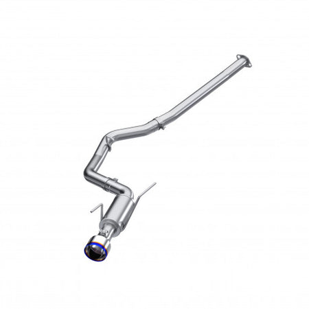 MBRP S48033BE - Subaru Impreza WRX/WRX STI 2.0L/2.5L 3.0 Inch Cat-Back Single Rear Exit T304 Stainless Steel with Burnt End Tip MBRP 1