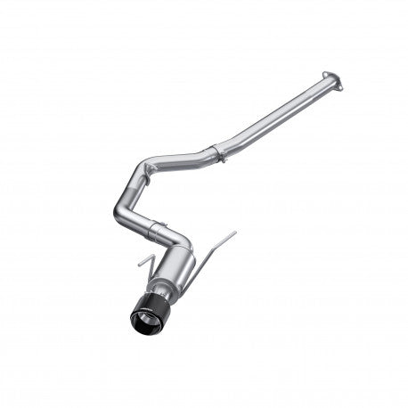MBRP S48033CF - Subaru Impreza WRX/WRX STI 2.0L/2.5L 3.0 Inch Cat-Back Single Rear Exit T304 Stainless Steel with Carbon Fiber Tip MBRP 1
