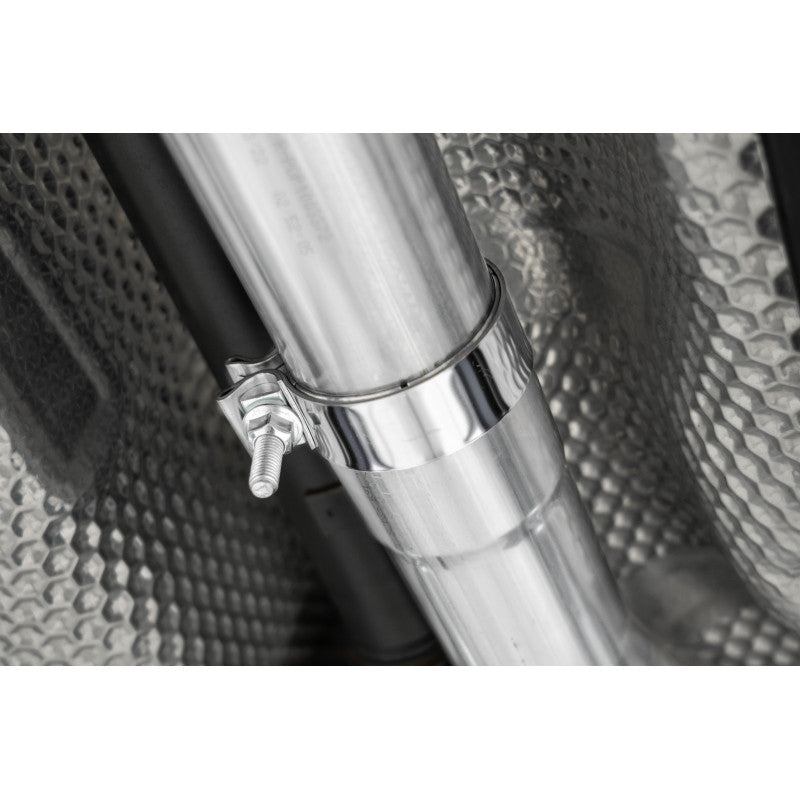 MBRP S48043BE T304 3 Inch Cat-Back Dual Split Rear Side Exit Burnt End Tips