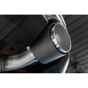 MBRP S48043BE T304 3 Inch Cat-Back Dual Split Rear Side Exit Burnt End Tips