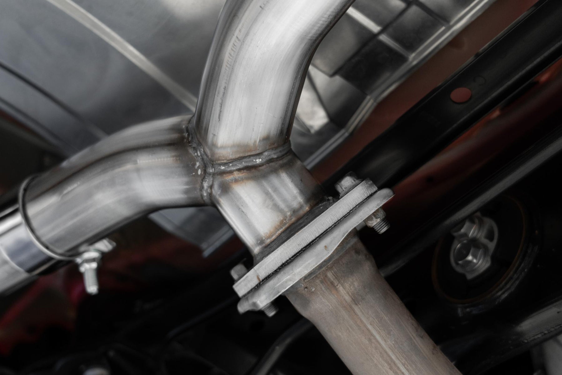 MBRP S48053BE 2.5 Inch T304 Stainless Steel Axle-Back Dual Split Rear Burnt End Tips