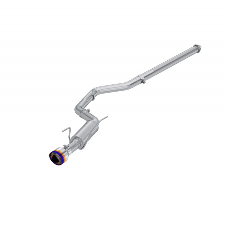 MBRP NA MBRP S48093BE - 22-Up Subaru WRX 2.4L T304 Stainless Steel 3 Inch Cat-Back Single Rear Exit Burnt End Tip MBRP