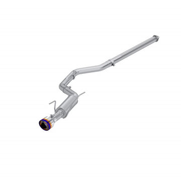 MBRP NA MBRP S48093BE - 22-Up Subaru WRX 2.4L T304 Stainless Steel 3 Inch Cat-Back Single Rear Exit Burnt End Tip MBRP