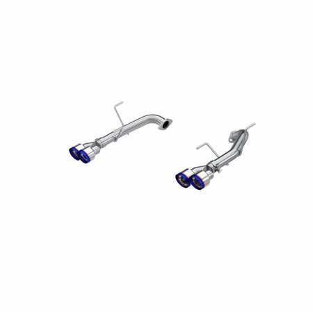 MBRP S48103BE - 22-Up Subaru WRX 2.4L T304 Stainless Steel 2.5 Inch Axle-back Dual Split Rear Quad BE Tips MBRP 1