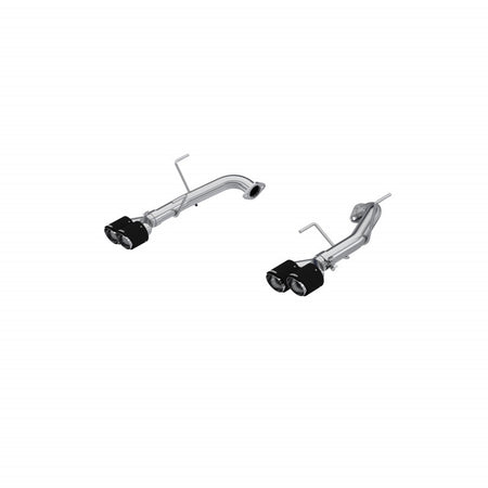 MBRP S48103CF - 22-Up Subaru WRX 2.4L T304 Stainless Steel 2.5 Inch Axle-back Dual Split Rear Quad CF Tips MBRP 1