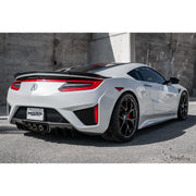 MBRP S49003CF Armor Pro 2.5 Inch Cat Back Triple Rear Exit T304 Stainless Steel Carbon Fiber Tips Exhaust System