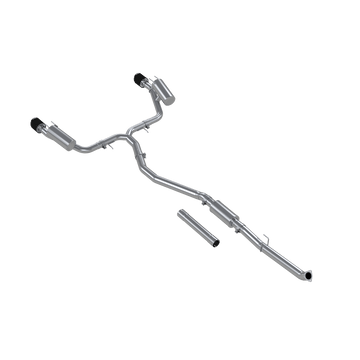 MBRP NA MBRP S49033CF - 23-Up Acura Integra 1.5L and 22-Up Honda Civic SI 1.5L Armor Pro T304SS, 3 Inch Cat-Back, 2.5 Inch Dual Split Rear with CF Tips MBRP