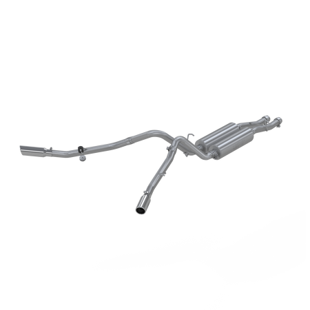 MBRP S5008409 - Cat Back Exhaust System Dual Split Side T409 Stainless Steel For 01-06 Silverado/Sierra 1500 HD Classic 6.0L Crew Cab/Short Bed MBRP 1