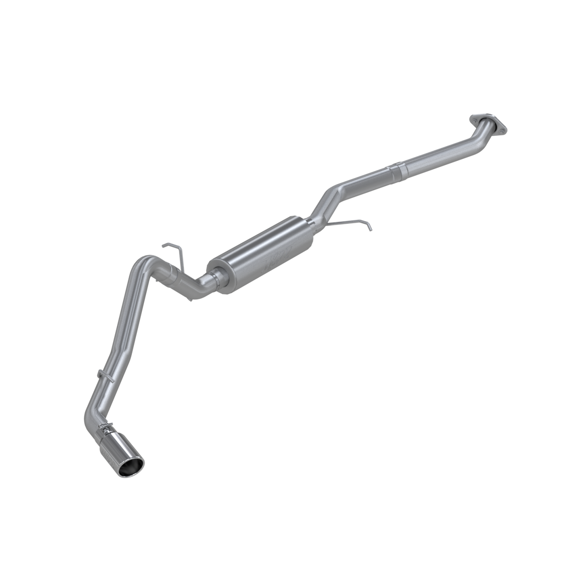 MBRP S5014409 - Cat Back Exhaust System Single Side T409 Stainless Steel For 03-07 Silverado/Sierra 1500 Classic MBRP 1
