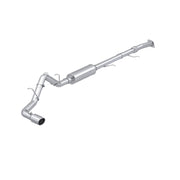 MBRP S5015AL Aluminized Steel 3 Inch Cat-Back Exhaust Single Side Exit with Tip Armor Lite