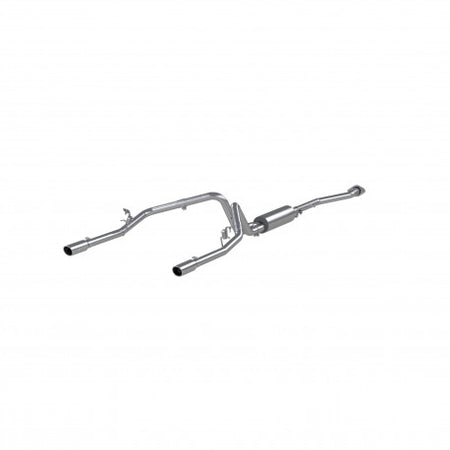 MBRP S5016409 - Cat Back Exhaust System Dual Split Rear T409 Stainless Steel For 03-07 Silverado/Sierra 1500 Ext/Crew Cab Short Bed MBRP 2