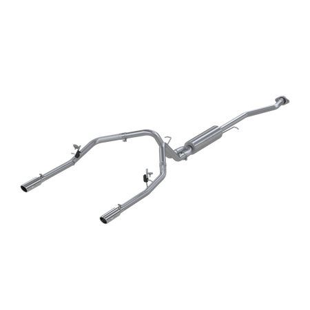 MBRP S5016409 - Cat Back Exhaust System Dual Split Rear T409 Stainless Steel For 03-07 Silverado/Sierra 1500 Ext/Crew Cab Short Bed MBRP 1