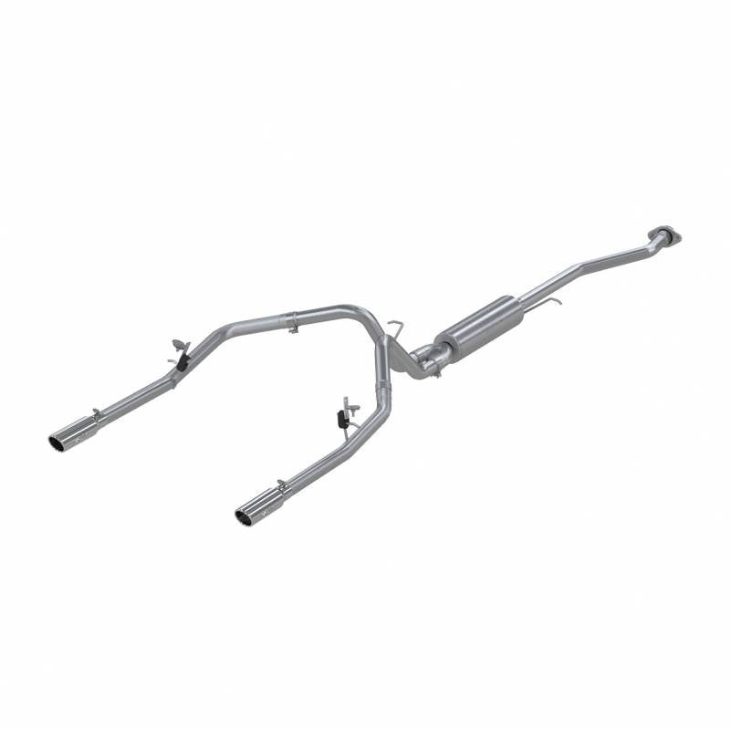 MBRP S5016AL Cat Back Exhaust System Dual Split Rear Aluminized Steel