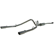 MBRP S5016AL Cat Back Exhaust System Dual Split Rear Aluminized Steel