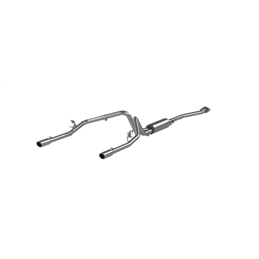 MBRP S5016AL Cat Back Exhaust System Dual Split Rear Aluminized Steel