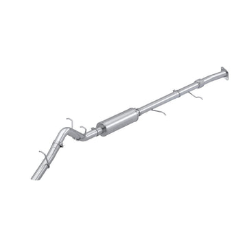 MBRP S5017304 T304 Stainless Steel 3 Inch Cat-Back Exhaust Single High Clearance Rear Exit Armor Pro