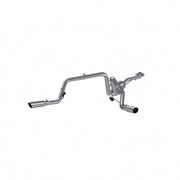 MBRP S5018AL Cat Back Exhaust System Dual Split Side Aluminized Steel