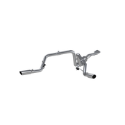 MBRP S5018AL Cat Back Exhaust System Dual Split Side Aluminized Steel