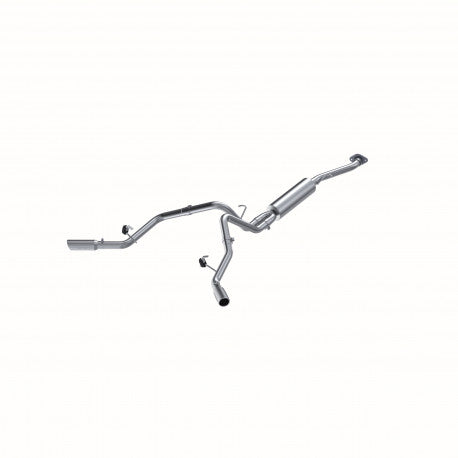 MBRP S5022AL - Cat Back Exhaust System Dual Split Side Aluminized Steel For 03-07 Silverado/Sierra 1500 Classic 4.8/5.3L RC Short Bed MBRP 3