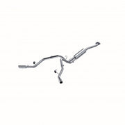 MBRP S5022AL - Cat Back Exhaust System Dual Split Side Aluminized Steel For 03-07 Silverado/Sierra 1500 Classic 4.8/5.3L RC Short Bed MBRP 3