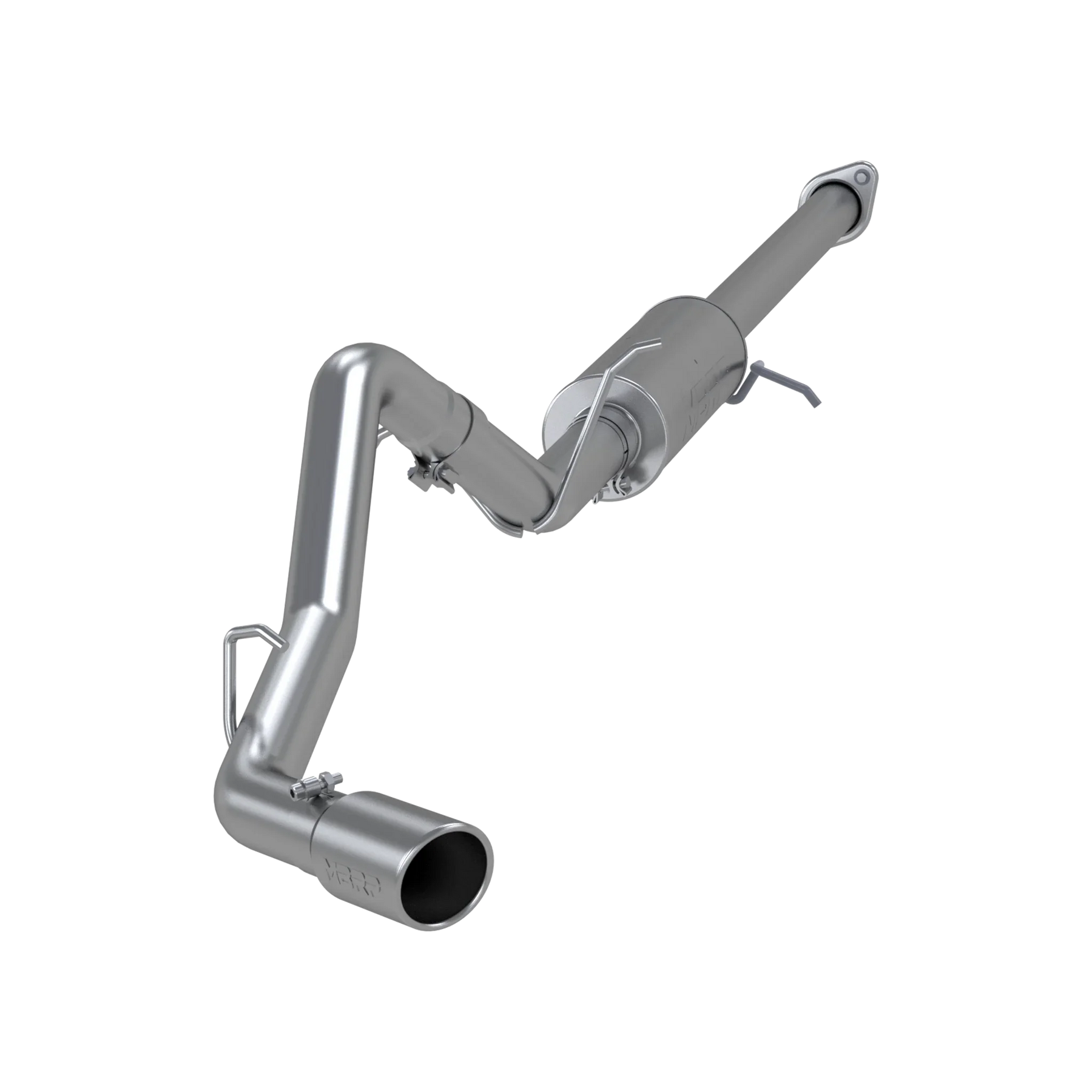 MBRP S5036AL 3 Inch Cat Back Exhaust System Single Side Aluminized Steel