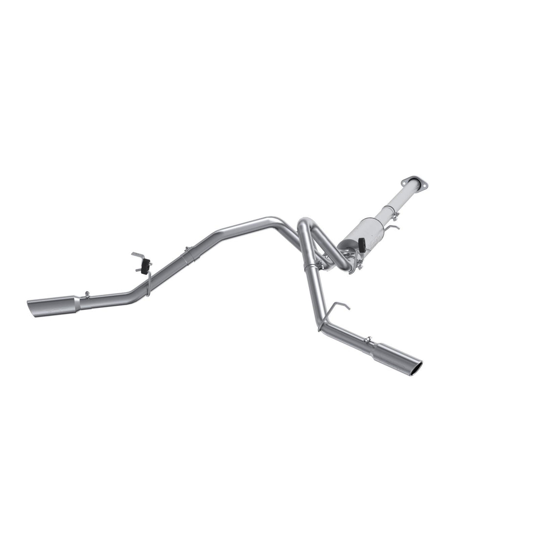 MBRP S5038AL - 3 Inch Cat Back Exhaust System Dual Split Side Aluminized Steel For 07-08 Silverado/Sierra 1500 Next Gen MBRP