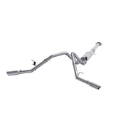 MBRP S5038AL - 3 Inch Cat Back Exhaust System Dual Split Side Aluminized Steel For 07-08 Silverado/Sierra 1500 Next Gen MBRP