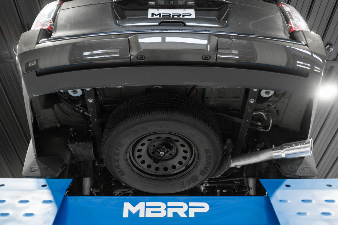 MBRP S5043AL - Aluminized Steel 3.0 Inch Cat Back Single Side MBRP 5