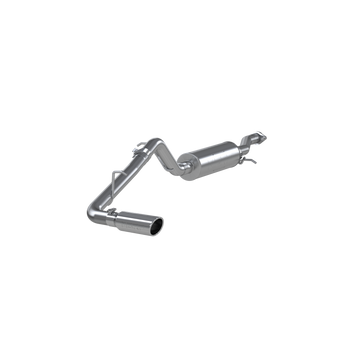 MBRP S5046AL Cat Back Exhaust System Single Side 3.5 Inch Tip Aluminized Steel