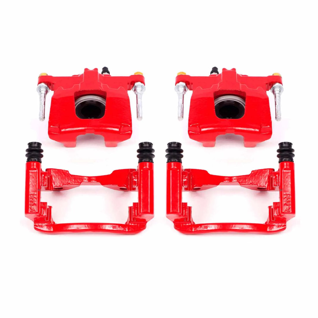 Power Stop S5046 2018 Jeep Wrangler JK Disc Brake Caliper Set
