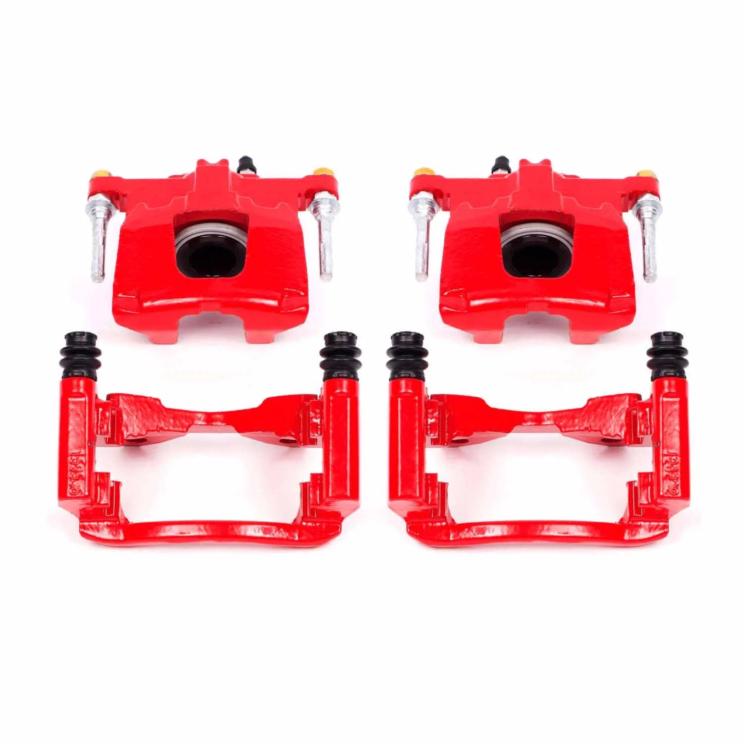 Power Stop S5046 2018 Jeep Wrangler JK Disc Brake Caliper Set