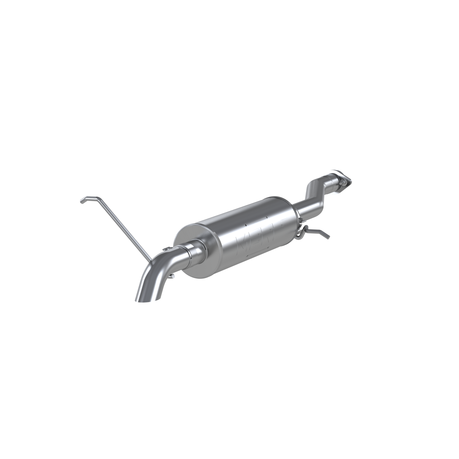 MBRP S5052AL - 2.5 Inch Cat Back Exhaust System Before Axle Turn Down For 04-12 Colorado/Canyon Extended/Crew Cab Short Bed Aluminized Steel MBRP 1