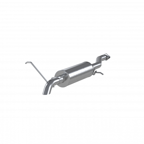 MBRP S5052AL - 2.5 Inch Cat Back Exhaust System Before Axle Turn Down For 04-12 Colorado/Canyon Extended/Crew Cab Short Bed Aluminized Steel MBRP 2