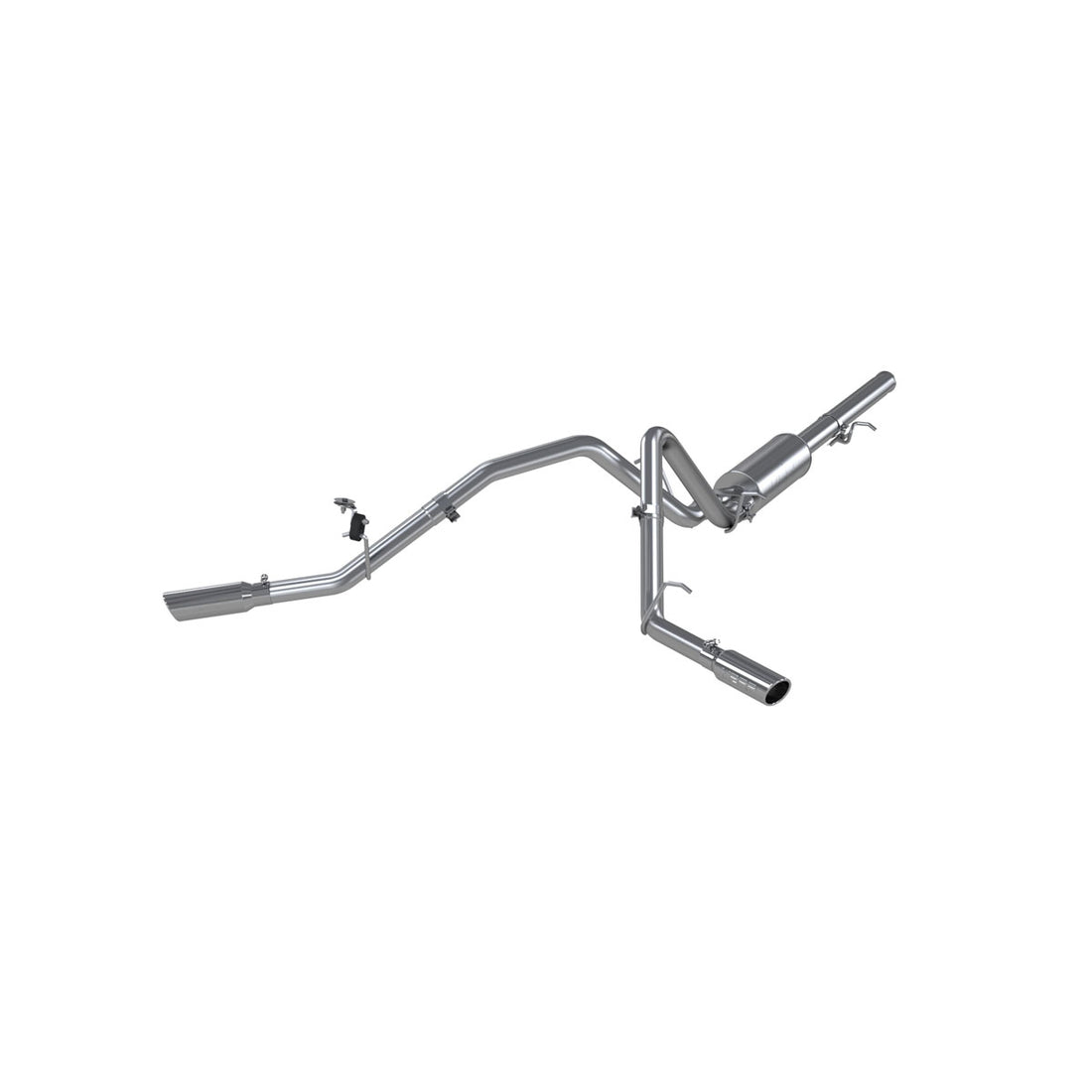 MBRP S5056409 Cat Back Exhaust System Dual Split Side T409 Stainless Steel