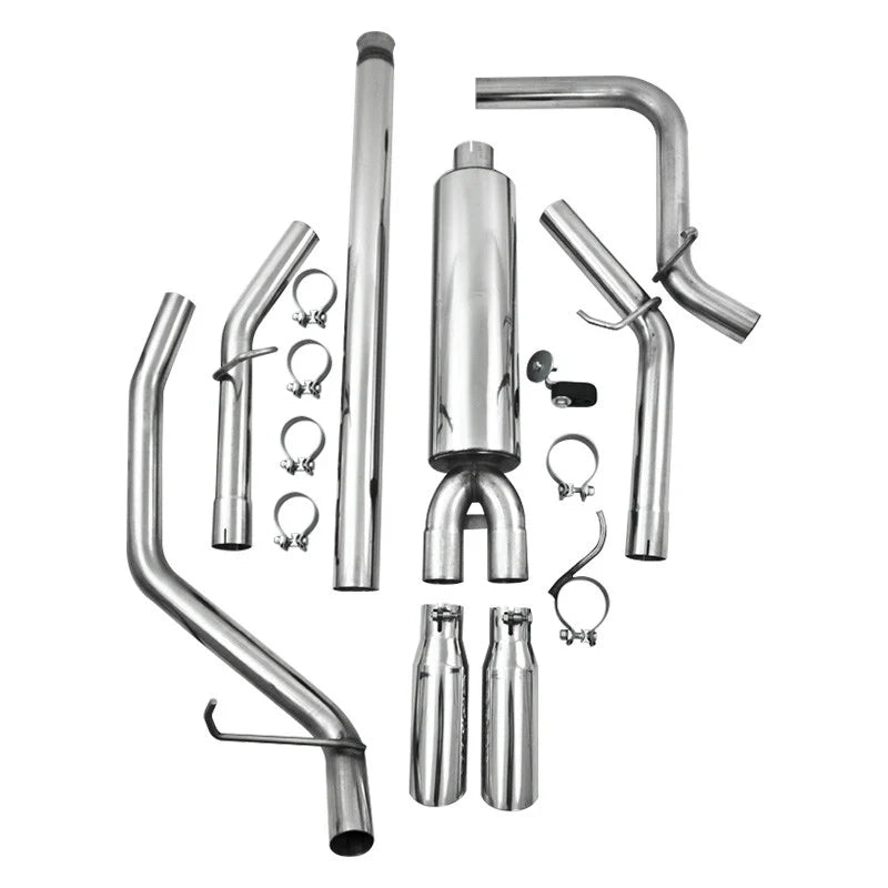 MBRP S5056409 Cat Back Exhaust System Dual Split Side T409 Stainless Steel