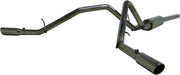 MBRP S5056AL - Cat Back Exhaust System Dual Split Side Aluminized Steel For 09-13 Silverado/Sierra 1500 4.8/5.3/6.0L MBRP